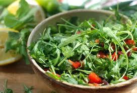 Arugula, tomato, parmesan, walnuts, red onion